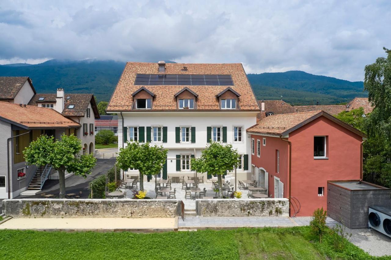 Auberge La Croix-Blanche Gingins Экстерьер фото